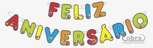 Flâmula 'feliz Aniversário' - Letras Feliz Aniversário Para Imprimir