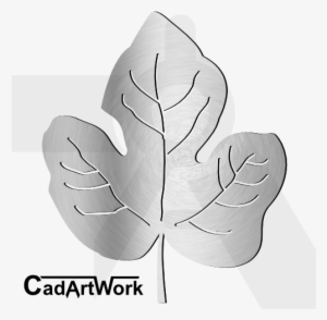 Fig Leaf Dxf Artwork - Portable Network Graphics