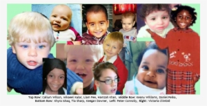 A Collage Of Children Who Have Died At The Hands Of - Child