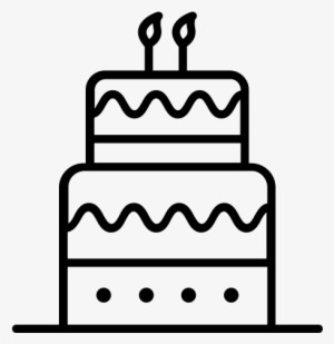 Birthday Cake Rubber Stamp - Imagenes Cosas De Panaderia Para Colorear