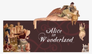 Alice In Wonderland Mural Banner - Anniversary