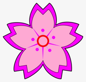 Cherry Blossom Japanese Sakura Vector Icon Set - Sakura Flower