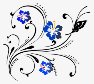 Small - Butterfly Border Design Png