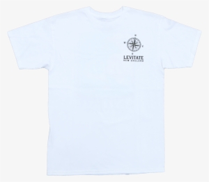 Nautical Compass Tee- White - Active Shirt