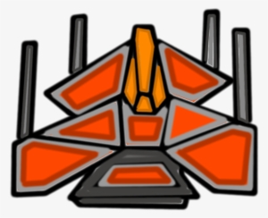 Enemy Spaceship Png Download - Enemy Spaceship Cartoon