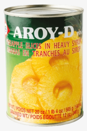 Pineapple Slice In Heavy Syrup / Pineapple Pieces In - Toddy Palm's Seed Slices In Syrup - Aroy-d