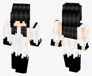 Ghost Girl Don't Click - Minecraft Blake Belladonna Skin