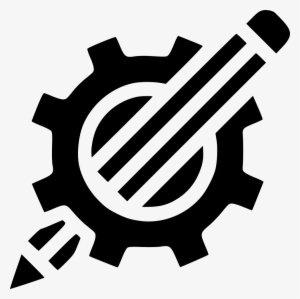 Drawing Pencil Geometry Setting Gear Design Comments - Icon