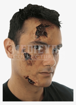 3 Piece Gash Latex Appliance Set - Cinema Secrets Wo167 - Gash Set - 3 Pieces