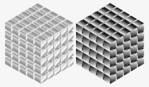 This Free Icons Png Design Of Isometric Metallic Cubes