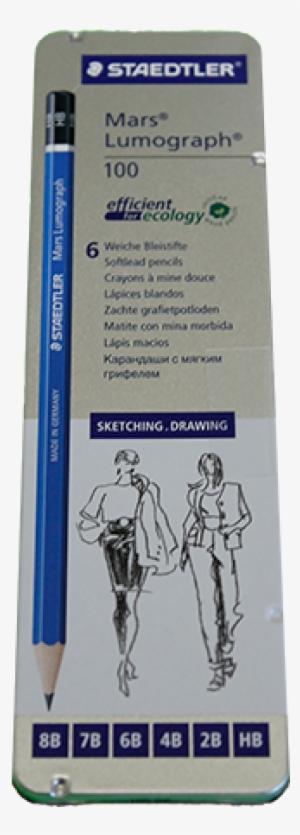 Staedtler Lumograph Drawing Pencils - Lumograph Drawing Pencils: Set Of 6