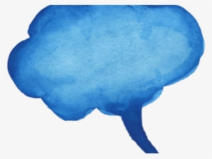 Speech Balloon Png - Watercolor Speech Bubbles Png