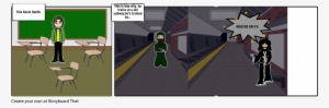 The Green Flare - Cartoon
