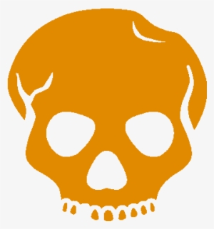 Gold Skull - Jackass Logo Clipart