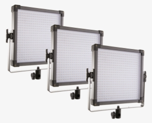 F&v K4000s Led Studio Panel - F&v K4000 Bi-color Led Panel With V-mount - 3-light
