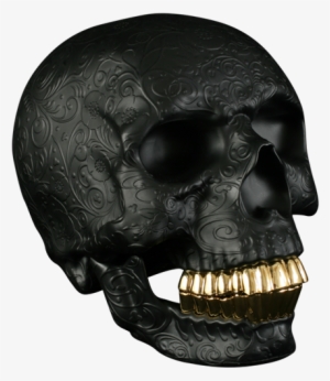 Ssureal From The Cradle To The Grave By Ssur - Череп С Золотыми Зубами