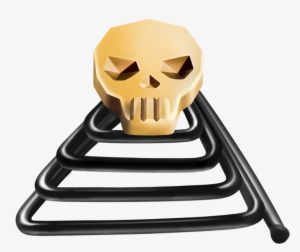 Gold Plated Skull
