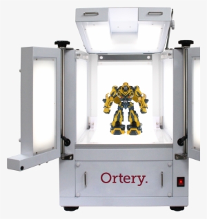 Software Controls Studio Lighting, Camera Settings, - Product Photography Robot