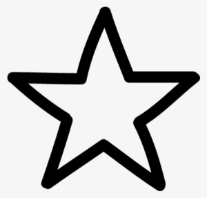 Star Hand Drawn Symbol Outline Logo - Hand Drawn Star Svg