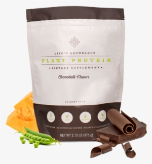 Life's Abundance Chocolate Protein Powder - Plant Protein