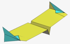 Simple Paper Airplane Flying Wing - Paper Plane