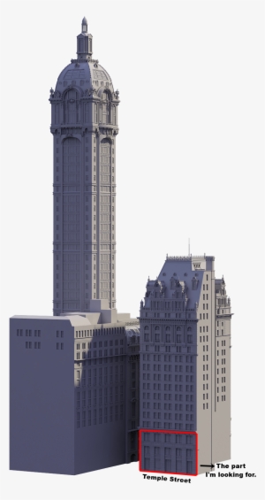 What I Modeled In This Red Area That I Look For Is - Commercial Building