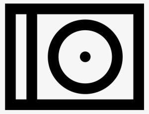 Music Album Icon - Circle