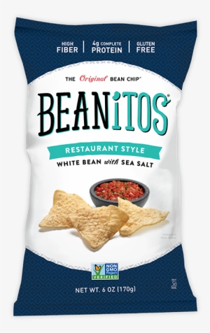 Looks Like Corn Tortillas, Right Think Again, These - Beanitos White Bean Chips