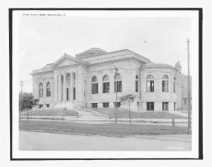 New Orleans Public Library - New Orleans Historic Destroyed