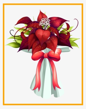 Best Png Decoration Christmas And Album Image For Carnation - Birthday Flower Bouquet Png