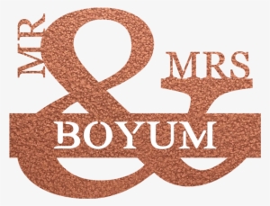 Mr & Mrs Monogram - Mrs.