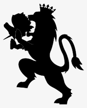 It's Still Gold And Glittery, But It Was A Nice "masculine" - Crest Lion