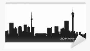 Johannesburg South Africa Skyline Detailed Vector Silhouette - Johannesburg Skyline Outline