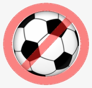 No Football - Soccer Ball Draw