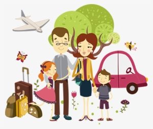 Bas Itna Hi Chahiye - Family Holiday Vector Png