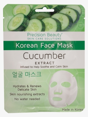 Swissco Precision Beauty Korean Mask Cucumber 5 Count