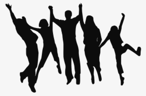 Cheering-297419 - Friends Images Black And White