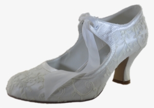 Alice By Shades 764 Ivory Or White Lace Wedding Or - Basic Pump