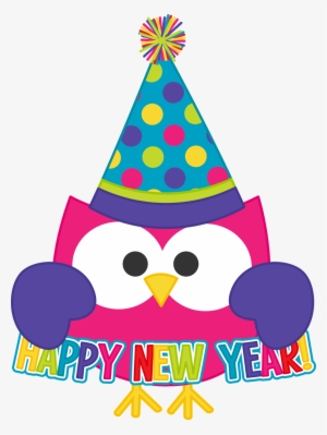 Happy New Year Clipart Fun - Happy New Year Owl Clipart