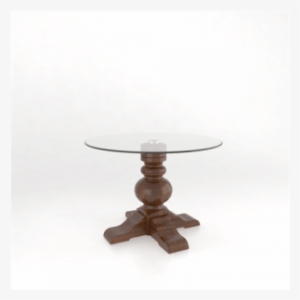 42- 54" Round Glass Table By Canadel - Canadel Inc.