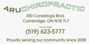 Aru Chiropractic Cambridge Ontario Chiropractor Massage - Aru Chiropractic