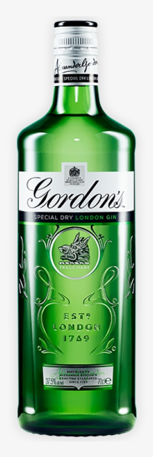 Gordon's London Dry Gin - Gordons Gin Png