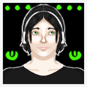 Gamer Girl Oc Unnamed - Illustration