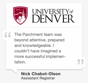 University Of Denver Law Logo