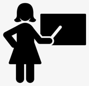 Female Teacher Vector - Maestra Icono