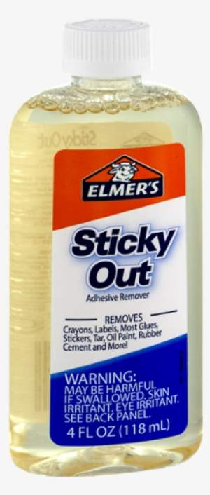 Elmer's Sticky Out Adhesive Remover - 4.0 Oz Bottle