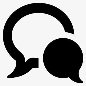 Bubbles Comments - Chat Bubble Icon Png