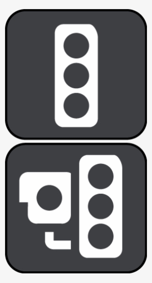 Cámara En Semáforo - Simbolo De Un Semaforo