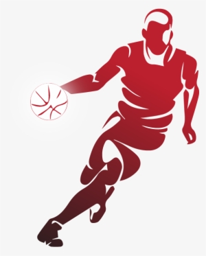 Basketball Clipart Clinic - Silhouette Basketball Player