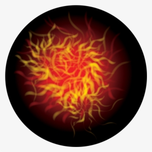 Apollo Design Cs-3467 Endless Flame Colourscenic Glass - Flame